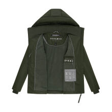 Navahoo Fl&uuml;sterfee Damen Winter Jacke  Dark Olive-Gr&ouml;&szlig;e XL - Gr. 42