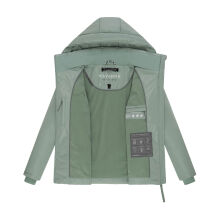 Navahoo Fl&uuml;sterfee Damen Winter Jacke  Smokey Mint-Gr&ouml;&szlig;e XL - Gr. 42