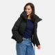 Navahoo Frostherz Damen Winter Steppjacke  Schwarz Gr&ouml;&szlig;e S - Gr. 36