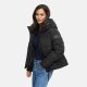 Navahoo Frostherz Damen Winter Steppjacke  Schwarz Gr&ouml;&szlig;e S - Gr. 36