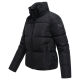 Navahoo Frostherz Damen Winter Steppjacke  Schwarz Gr&ouml;&szlig;e S - Gr. 36