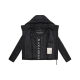 Navahoo Frostherz Damen Winter Steppjacke  Schwarz Gr&ouml;&szlig;e S - Gr. 36