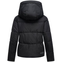 Navahoo Frostherz Damen Winter Steppjacke  Schwarz Gr&ouml;&szlig;e XL - Gr. 42