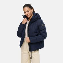 Navahoo Frostherz Damen Winter Steppjacke  Navy Größe S - Gr. 36