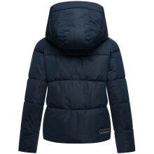 Navahoo Frostherz Damen Winter Steppjacke  Navy Gr&ouml;&szlig;e S - Gr. 36