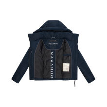 Navahoo Frostherz Damen Winter Steppjacke  Navy Gr&ouml;&szlig;e M - Gr. 38