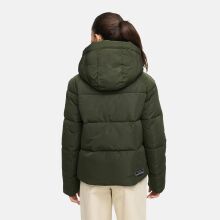 Navahoo Frostherz Damen Winter Steppjacke  Dark Olive Größe XS - Gr. 34