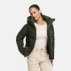 Navahoo Frostherz Damen Winter Steppjacke  Dark Olive Größe XS - Gr. 34