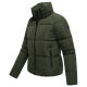 Navahoo Frostherz Damen Winter Steppjacke  Dark Olive Größe XS - Gr. 34