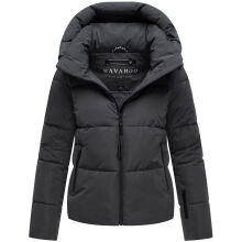 Navahoo Frostherz Damen Winter Steppjacke  Anthrazit Gr&ouml;&szlig;e S - Gr. 36