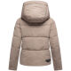 Navahoo Frostherz Damen Winter Steppjacke  Taupe Grey Größe S - Gr. 36