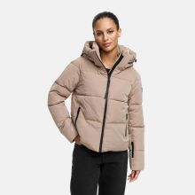 Navahoo Frostherz Damen Winter Steppjacke  Taupe Grey Gr&ouml;&szlig;e L - Gr. 40