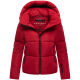 Navahoo Frostherz Damen Winter Steppjacke  Deep Red Größe XS - Gr. 34
