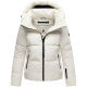 Navahoo Frostherz Damen Winter Steppjacke  Offwhite  Größe XS - Gr. 34