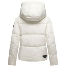 Navahoo Frostherz Damen Winter Steppjacke  Offwhite  Gr&ouml;&szlig;e S - Gr. 36