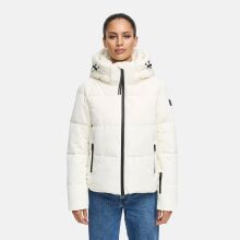 Navahoo Frostherz Damen Winter Steppjacke  Offwhite  Gr&ouml;&szlig;e L - Gr. 40