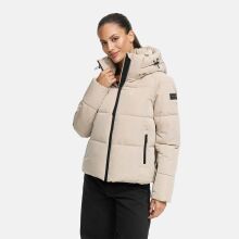Navahoo Frostherz Damen Winter Steppjacke  Light Taupe Gr&ouml;&szlig;e L - Gr. 40