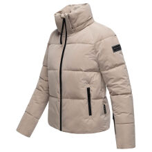 Navahoo Frostherz Damen Winter Steppjacke  Light Taupe Gr&ouml;&szlig;e L - Gr. 40