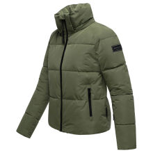 Navahoo Frostherz Damen Winter Steppjacke  Olive Leaf Gr&ouml;&szlig;e S - Gr. 36