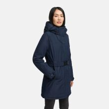 Navahoo Frostkuss Damen Winter Parka Jacke  Navy-Gr&ouml;&szlig;e XL - Gr. 42