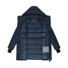 Navahoo Frostkuss Damen Winter Parka Jacke  Navy-Gr&ouml;&szlig;e XL - Gr. 42