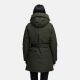 Navahoo Frostkuss Damen Winter Parka Jacke  Dark Olive-Größe S - Gr. 36