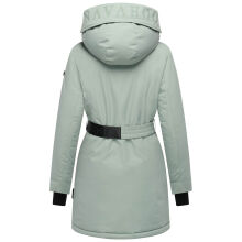 Navahoo Frostkuss Damen Winter Parka Jacke  Smokey Mint-Gr&ouml;&szlig;e M - Gr. 38