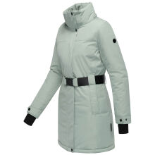 Navahoo Frostkuss Damen Winter Parka Jacke  Smokey Mint-Gr&ouml;&szlig;e XL - Gr. 42