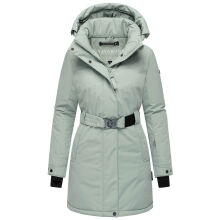 Navahoo Frostkuss Damen Winter Parka Jacke  Smokey Mint-Gr&ouml;&szlig;e XXL - Gr. 44