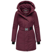 Navahoo Frostkuss Damen Winter Parka Jacke  Wine-Größe S - Gr. 36