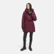 Navahoo Frostkuss Damen Winter Parka Jacke  Wine-Größe S - Gr. 36