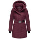 Navahoo Frostkuss Damen Winter Parka Jacke  Wine-Größe S - Gr. 36