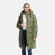 Navahoo Funkelteddy Damen Winter Steppmantel Parka  Olive Leaf-Größe S - Gr. 36