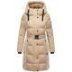 Navahoo Funkelteddy Damen Winter Steppmantel Parka  Beige -Größe XS - Gr. 34
