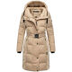 Navahoo Funkelteddy Damen Winter Steppmantel Parka  Beige -Größe S - Gr. 36