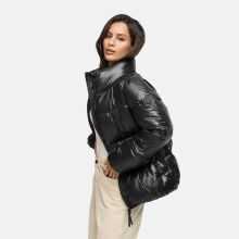 Marikoo Hazalee Damen Winter Herbst Stepp Jacke  Schwarz Größe S - Gr. 36