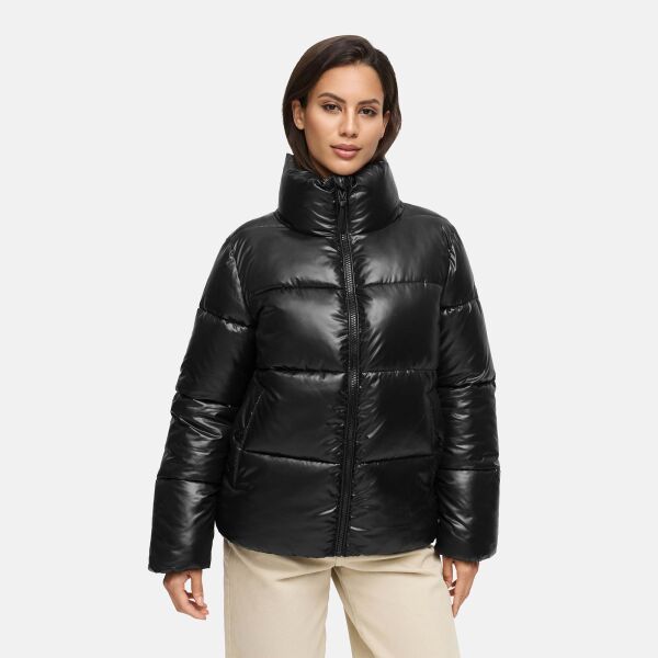 Marikoo Hazalee Damen Winter Herbst Stepp Jacke  Schwarz Größe M - Gr. 38