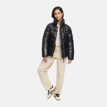 Marikoo Hazalee Damen Winter Herbst Stepp Jacke  Schwarz Größe M - Gr. 38