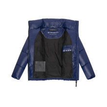 Marikoo Hazalee Damen Winter Herbst Stepp Jacke  Navy Größe S - Gr. 36