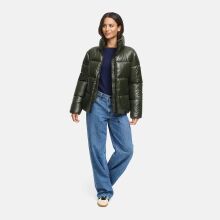 Marikoo Hazalee Damen Winter Herbst Stepp Jacke  Dark Olive Gr&ouml;&szlig;e L - Gr. 40