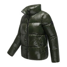 Marikoo Hazalee Damen Winter Herbst Stepp Jacke  Dark Olive Gr&ouml;&szlig;e XXL - Gr. 44
