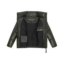 Marikoo Hazalee Damen Winter Herbst Stepp Jacke  Dark Olive Gr&ouml;&szlig;e XXL - Gr. 44