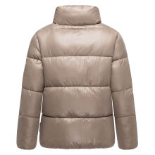 Marikoo Hazalee Damen Winter Herbst Stepp Jacke  Taupe Grey Größe S - Gr. 36