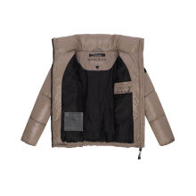 Marikoo Hazalee Damen Winter Herbst Stepp Jacke  Taupe Grey Größe S - Gr. 36