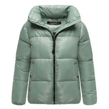 Marikoo Hazalee Damen Winter Herbst Stepp Jacke  Smokey Mint Gr&ouml;&szlig;e M - Gr. 38