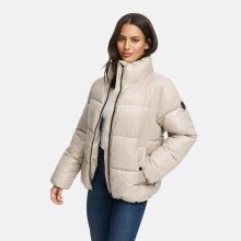 Marikoo Hazalee Damen Winter Herbst Stepp Jacke  Light Taupe Größe S - Gr. 36