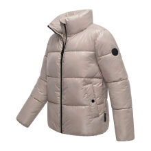 Marikoo Hazalee Damen Winter Herbst Stepp Jacke  Light Taupe Größe S - Gr. 36