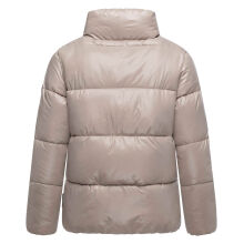 Marikoo Hazalee Damen Winter Herbst Stepp Jacke  Light Taupe Größe S - Gr. 36