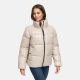 Marikoo Hazalee Damen Winter Herbst Stepp Jacke  Light Taupe Größe S - Gr. 36