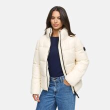 Marikoo Hazalee Damen Winter Herbst Stepp Jacke  Cream Größe S - Gr. 36